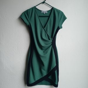 Almost Famous Green Bodycon Midi Dress